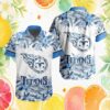 Tennessee Titans Paradise Beach Blue Gradient NFL Hawaiian Shirt Tennessee Titans Paradise Beach Blue Gradient NFL Hawaiian Shirt