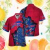 Tennessee Titans Tropical Jungle Parrot and Flamingo Floral Hawaiian Shirt Tennessee Titans Tropical Jungle Parrot and Flamingo Floral Hawaiian Shirt