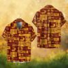 Chicago Bears NFL Tiki Totem Mosaic Hawaiian Hawaiian Shirt Chicago Bears NFL Tiki Totem Mosaic Hawaiian Hawaiian Shirt
