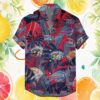 Buffalo Bills Blue Leaf Pattern NFL Hawaiian Shirt Buffalo Bills Blue Leaf Pattern NFL Hawaiian Shirt