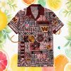 San Francisco 49ers Tropical Palm Tree Red Hawaiian Shirt San Francisco 49ers Tropical Palm Tree Red Hawaiian Shirt