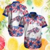 Tennessee Titans Navy Tropical Beach Stripe NFL Hawaiian Shirt Tennessee Titans Navy Tropical Beach Stripe NFL Hawaiian Shirt