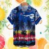 Buffalo Bills Geometric Tech Style Performance Button Down Hawaiian Shirt Buffalo Bills Geometric Tech Style Performance Button Down Hawaiian Shirt