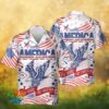 Personalized God Bless America 250 Years of Freedom Custom Name Hawaiian Shirt Personalized God Bless America 250 Years of Freedom Custom Name Hawaiian Shirt