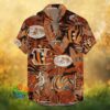 Cincinnati Bengals Orange Tropical Hibiscus Leaf NFL Hawaiian Shirt Cincinnati Bengals Orange Tropical Hibiscus Leaf NFL Hawaiian Shirt