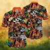 Baltimore Ravens Monstera Leaf Tropical Pattern Purple Hawaiian Shirt Baltimore Ravens Monstera Leaf Tropical Pattern Purple Hawaiian Shirt