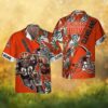 Baltimore Ravens Exotic Parrot and Pink Flamingo Hawaiian Shirt Baltimore Ravens Exotic Parrot and Pink Flamingo Hawaiian Shirt