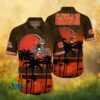 Cincinnati Bengals American Flag Patriotic USA Logo Button Up Hawaiian Shirt Cincinnati Bengals American Flag Patriotic USA Logo Button Up Hawaiian Shirt