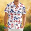 America 250th Anniversary Bald Eagle USA Flag Patriotic Hawaiian Shirt America 250th Anniversary Bald Eagle USA Flag Patriotic Hawaiian Shirt