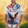 Patriotic Bald Eagle American Flag All Over Print Hawaiian Shirt Patriotic Bald Eagle American Flag All Over Print Hawaiian Shirt