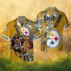 Cleveland Browns Hibiscus Bloom White Tropical Hawaiian Shirt Cleveland Browns Hibiscus Bloom White Tropical Hawaiian Shirt