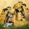 Mickey Mouse Surfing Cincinnati Bengals NFL Orange Sunset Hawaiian Shirt Mickey Mouse Surfing Cincinnati Bengals NFL Orange Sunset Hawaiian Shirt