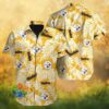 Custom Name Pittsburgh S Hawaiian Shirtlers Black Palm Sunset NFL Hawaiian Shirt Custom Name Pittsburgh S Hawaiian Shirtlers Black Palm Sunset NFL Hawaiian Shirt