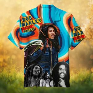 Bob Marley and The Wailers Retro Reggae Vintage Style Hawaiian Shirt,